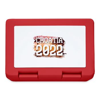 Croatia 2022 - Lunchbox - red - Front