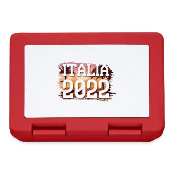 Italia 2022 - Lunchbox - red - Front