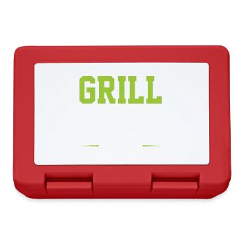 Grill Crew - Brotdose - Rot - Vorne
