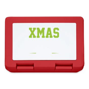 Xmas Crew - Brotdose - Rot - Vorne