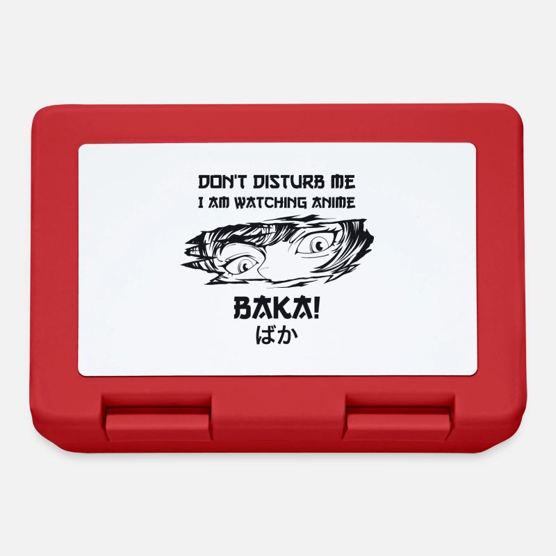Funny Baka - Anime - Lunchbox - red