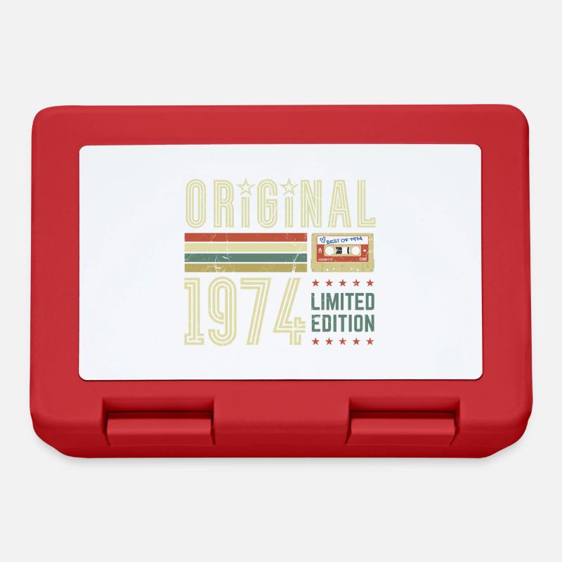 Original 1974 - Limited Edition - Lunchbox - red