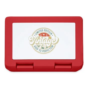 Vintage ́74 - Aged To Perfection - Lunchbox - red - Front