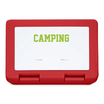 Camping Crew - Lunchbox - red - Front