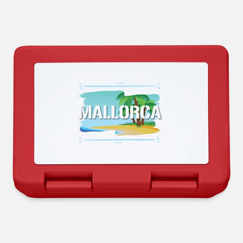Mallorca - Brotdose - Rot