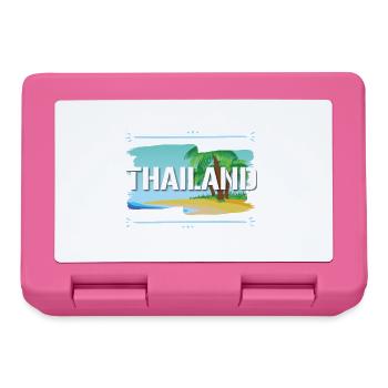 Thaïlande - Boîte à goûter - rose - Devant