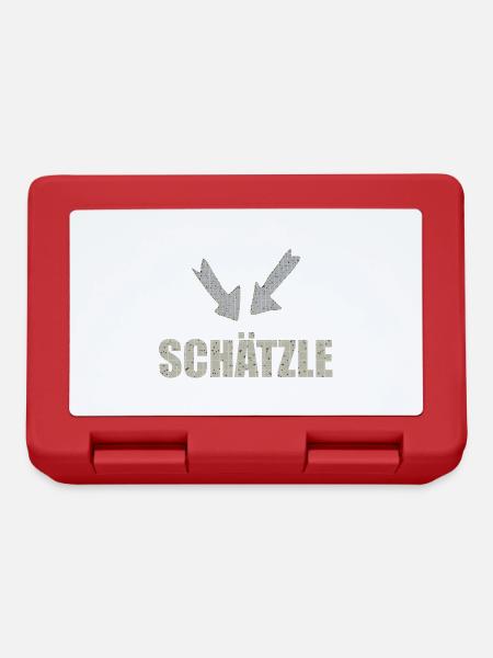 schätzle - Brotdose - Rot