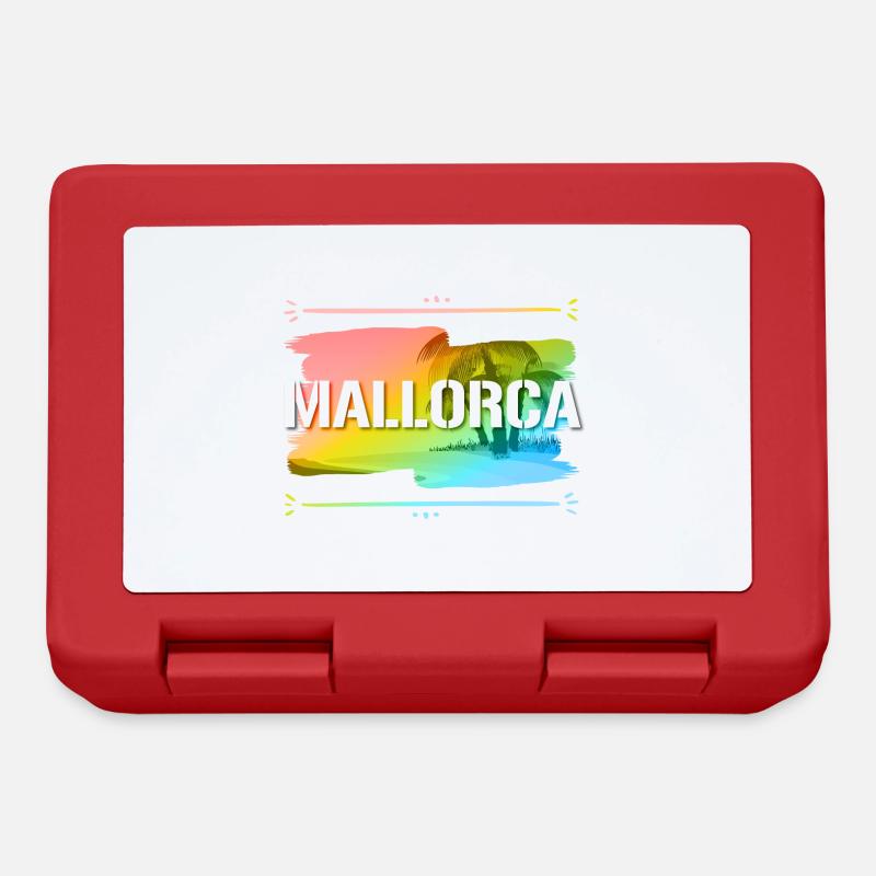 Mallorca - Brotdose - Rot