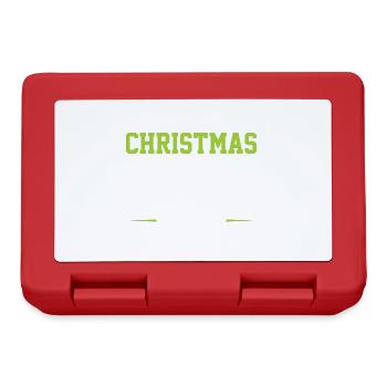 Christmas Crew - Brotdose - Rot - Vorne