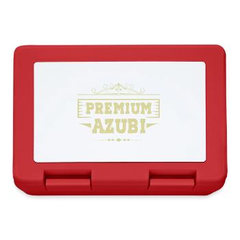 Premium Azubi - Brotdose - Rot - Vorne