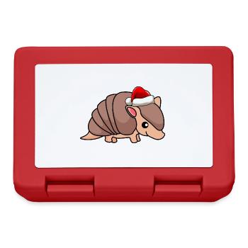 Armadillo Comic Christmas - Boîte à goûter - rouge - Devant