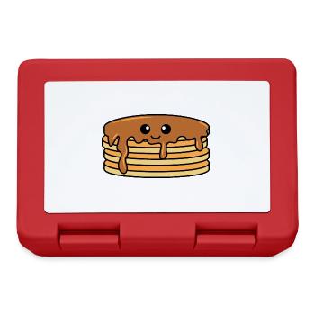 Pancake Comic - Brotdose - Rot - Vorne