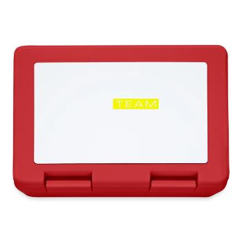 Team Groom Wedding - Lunchbox - red - Front
