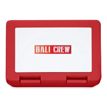 Équipage de Bali - Boîte à goûter - rouge - Devant