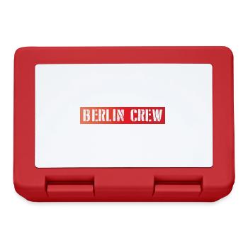 Berlin Crew - Brotdose - Rot - Vorne