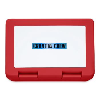 Croatia Crew - Lunchbox - red - Front