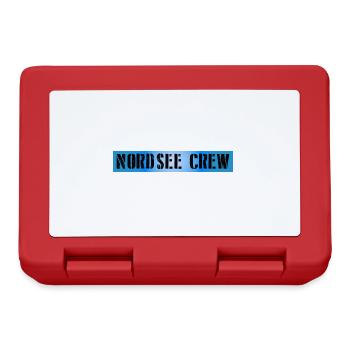 Nordsee Crew - Brotdose - Rot - Vorne