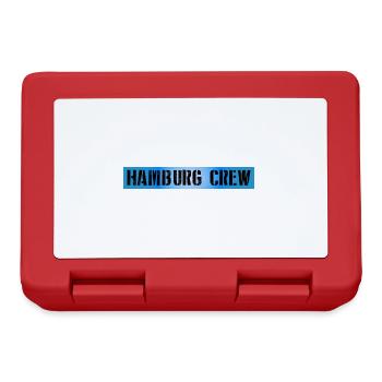 Hamburg Crew - Brotdose - Rot - Vorne