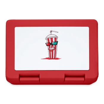 Cola with sunglasses in a partner look - Lunchbox - red - Front