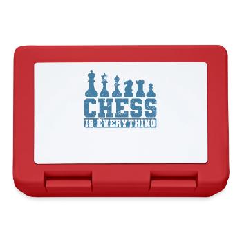 Chess is Everything Chess Pieces - Lunchbox - red - Front