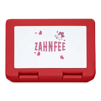 Ich Bin Eine Zahnfee Zahnarzt Zahnarzthelferin - Brotdose - Rot - Vorne