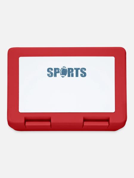 Sports Football Amerika Sport Touchdown - Brotdose - Rot
