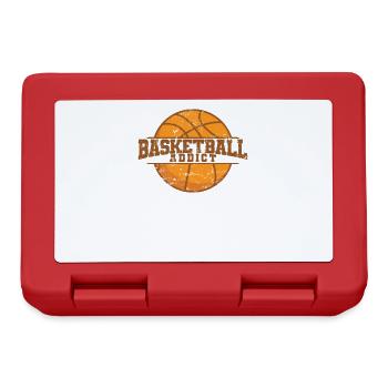 Basketball Addict Ballsport America USA - Lunchbox - red - Front
