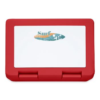 Surf Surfing Surfboard Water Sports - Lunchbox - red - Front