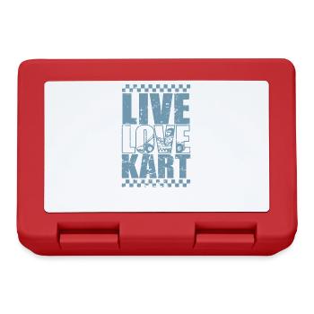 Live Love Kart Racing Go-kart Race Track - Lunchbox - red - Front