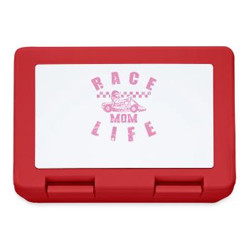 Race Mom Life Go-kart race track - Lunchbox - red - Front
