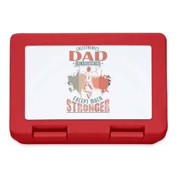Calisthenics Dad is except much Stronger - Brotdose - Rot - Vorne
