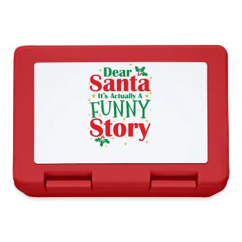 Dear Santa It's actually a funny Story - Brotdose - Rot - Vorne
