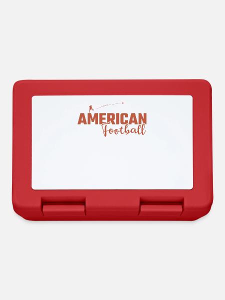 Football américain USA Kick Sport USA - Boîte à goûter - rouge