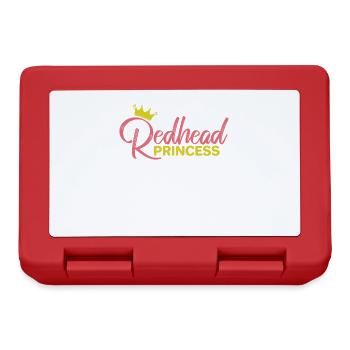 Redhead Princess red hair beauty - Lunchbox - red - Front