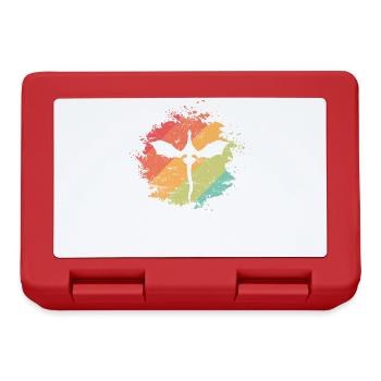Dragon Drawing Fairy Tale Animal - Lunchbox - red - Front