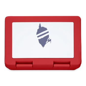 Bouldering Mountains Hobby Climbing Power - Lunchbox - red - Front