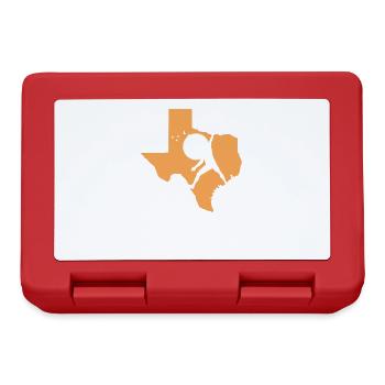 Texas Klettern Bouldering Hobby Fels - Brotdose - Rot - Vorne