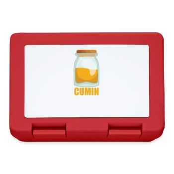 Cumin Spice Taste Food Cooking - Lunchbox - red - Front