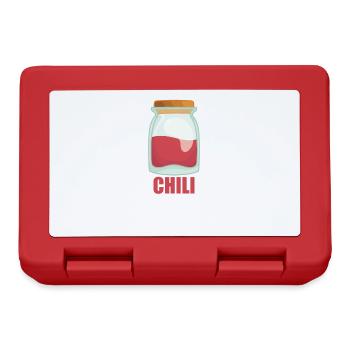 Chili Spice Food Taste Cooking - Lunchbox - red - Front
