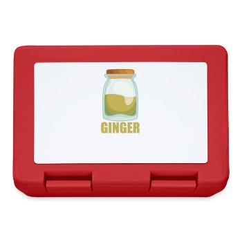 Ginger Spice Taste Food Cooking - Lunchbox - red - Front