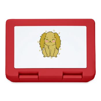 Cocker spaniel with beautiful ears pet - Lunchbox - red - Front