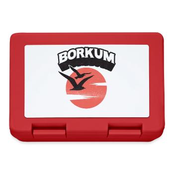 Borkum Seagull Sun Island Chemise - Boîte à goûter - rouge - Devant