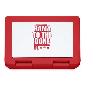 Alabama Bama to the Bone USA Amerika - Brotdose - Rot - Vorne