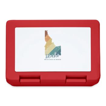 Idaho United States of America USA - Lunchbox - red - Front