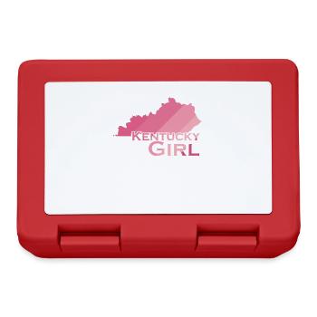 Kentucky Girl USA America - Lunchbox - red - Front