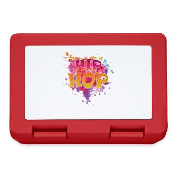 Hip Hop Music Genre Rap Freestyle - Lunchbox - red - Front