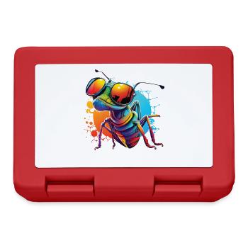 Ant with sunglasses Rainbow Ant sunglasses - Lunchbox - red - Front