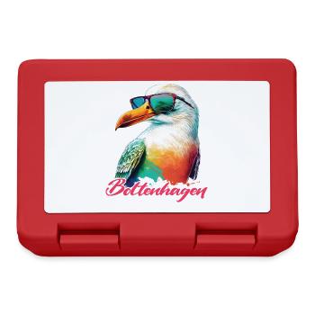 Boltenhagen holiday cool seagull with sunglasses - Lunchbox - red - Front