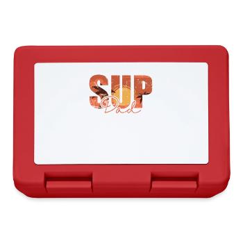 SUP Dad Stand up Paddle Balance halten - Brotdose - Rot - Vorne