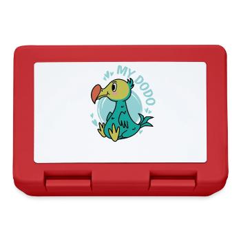My Dodo Bird from Mauritius - Lunchbox - red - Front